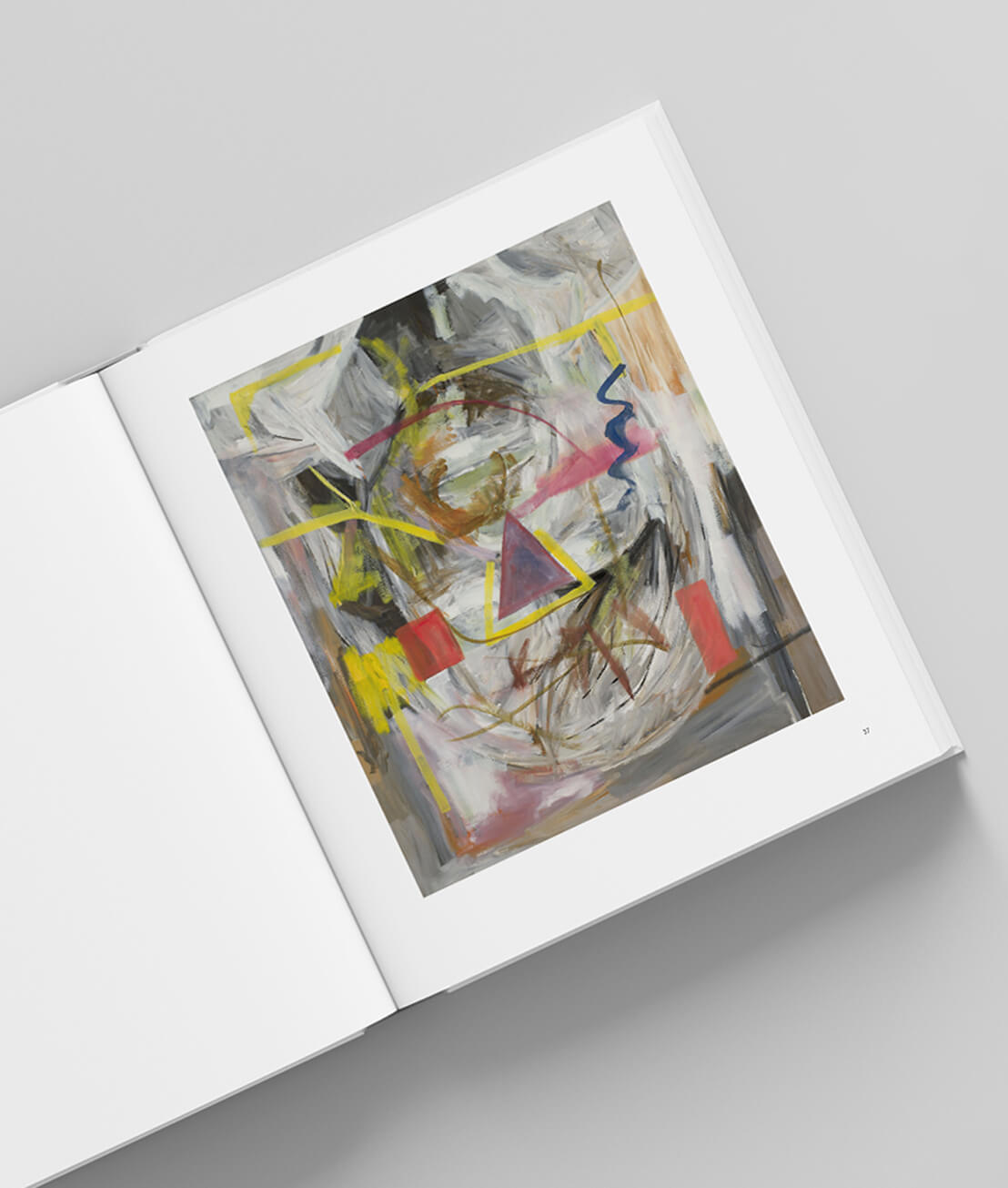 Volume 1 2020 artbook dps displaying artwork by Oehlen Albert
